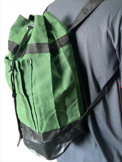 Bolsa para equipamentos tipo mochila Telecom(verde)- KIT 5UN na internet