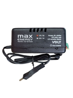 FONTE NOBREAK MAX ENERGY 12V/2A