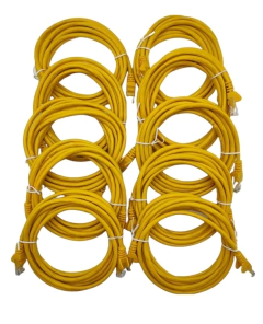 PATCH CORD CAT6 RJ45 2,5MT- KIT100UN - Isamig Telecom