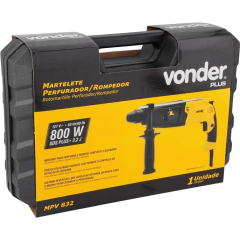 MARTELETE PERFURADOR E ROMPEDOR MPV832 3,2J 127V VONDER PLUS - comprar online