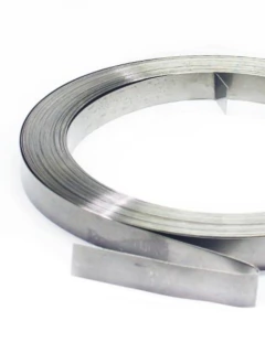 KIT 2UN FITA DE AÇO INOX 430 0,5X19 X 25M + 100UN FECHOS DE AÇO INOX 430 - comprar online