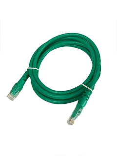 PATCH CORD CAT.6 UTP - 1,5M - VERDE - KIT 2UN - comprar online