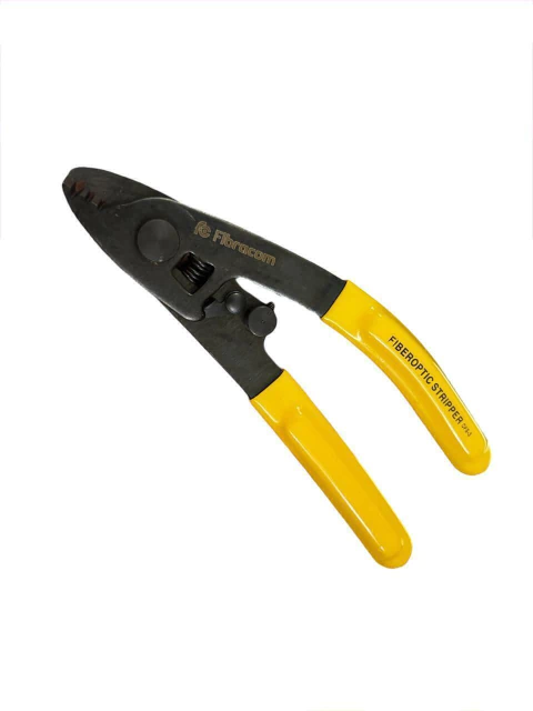 ALICATE DECAPADOR FIBRA OPTICA 3 FUROS - FIBRACOM - KIT 2UN - comprar online