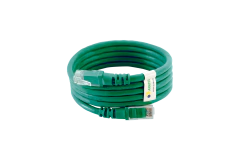 PATCH CORD CAT.6 UTP 100% COBRE - 1,5M - VERDE - KIT 10UN na internet