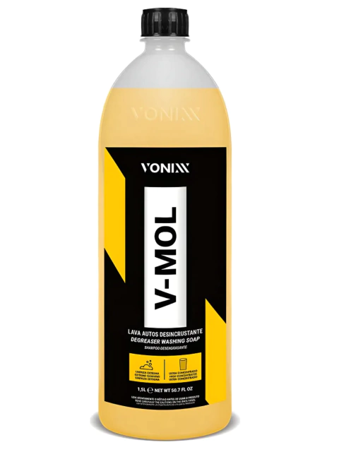 VONIXX V-MOL 1,5LT. SHAMPOO DESENGRAXANTE LAVAGEM AUTOMOTIVA