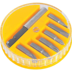 BITS/PONTEIRA CRV C/7PC ENC 1/4 VONDER - comprar online