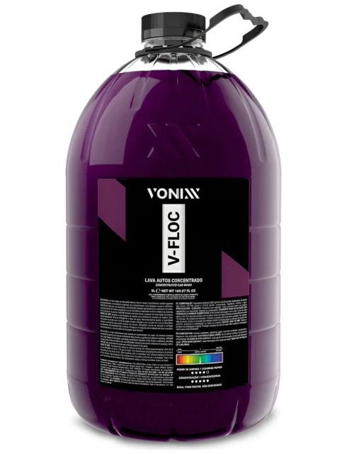 VONIXX SHAMPOO AUTOMOTIVO LAVA AUTO V-FLOC CONCENTRADO 5L