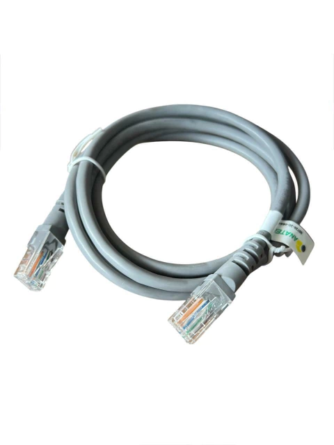 PATCH CORD CAT.5E UTP 100% COBRE - 1,5M - CINZA - KIT 20UN - comprar online