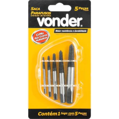 SACA PARAFUSO JOGO C/5PCS VONDER na internet