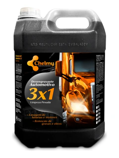 CHELMY DESENGRAXANTE AUTOMOTIVO 3X1 - 5 LITROS