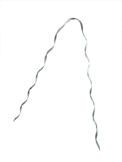 ALÇA PREF. ACO P/CABO OPTICO 6,4 -7,4MM (BRANCA) - KIT 50UN