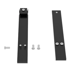 SUPORTE METÁLICO PARA CTO 16FO DUAL HORIZONTAL 2F - KIT 50UN