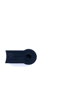 250 Un SUPORTE DE ANCORAGEM (MINI) PP PRETO - loja online