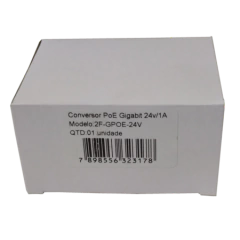 FONTE POE GIGA POE GIGA 24V/1A 2FLEX- Kit 10un - loja online