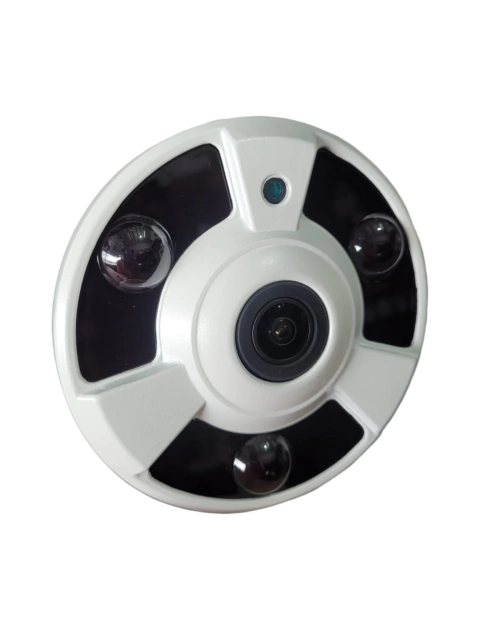 3360 CAMERA FISHEYE POE 3MP 3 LEDS ONVIF H265 - KIT 5UN - comprar online