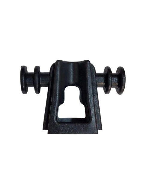 SUPORTE ISOLADOR 4 RANHURAS / VIAS SUPA PRETO- KIT 50UN - comprar online