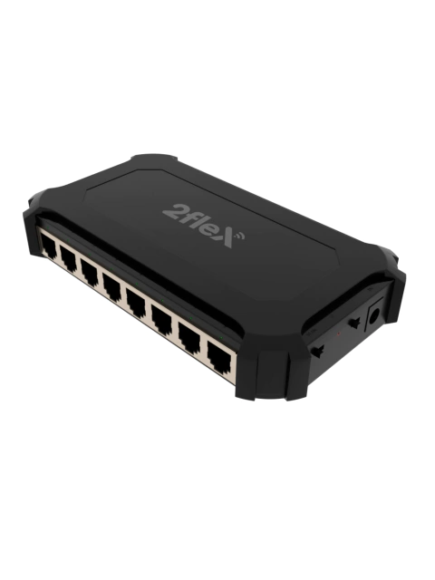 SWITCH 10/100/1000 8P 2FLEX - comprar online