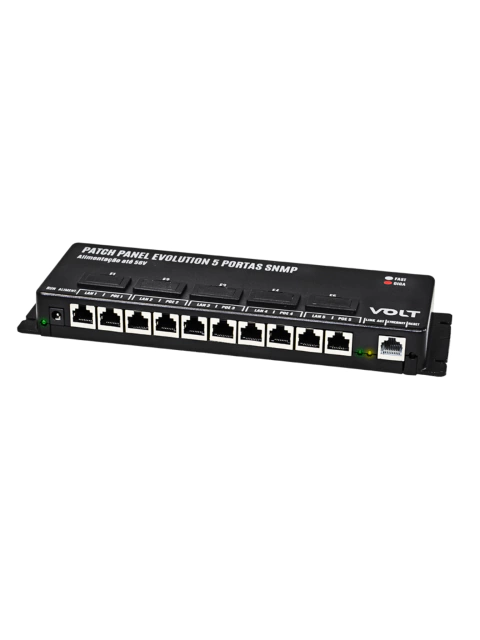 Patch Panel Fast Volt Evolution Poe 5 Portas Snmp - comprar online