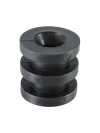 300 Un Roldana Isolador Plástico 2 Ranhuras Rp2 (preta) - comprar online