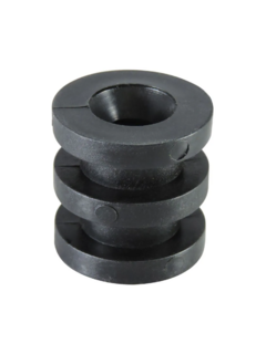 10 Un Roldana Isolador Plástico 2 Ranhuras Rp2 (preta) - comprar online