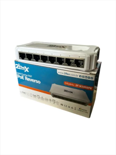 SWITCH PoE REVERSO 5~48v VLAN 2FLEX na internet