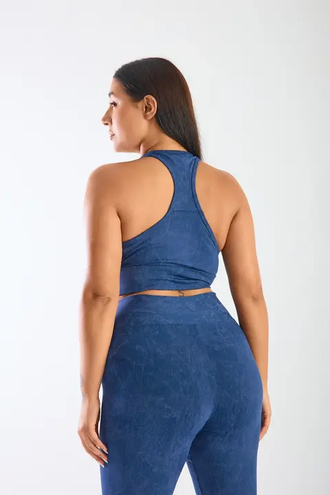 CONJUNTO BASIC REPTIL AZUL | TOP LONG REPTIL