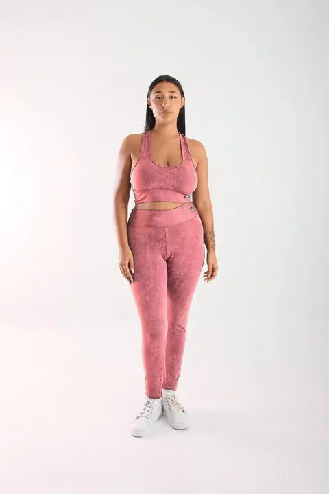 CONJUNTO BASIC REPTIL ROSA | TOP LONG REPTIL