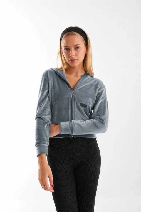 CAMPERA COMFY PLUSH GRIS