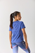 Remera laser azul cobalto - comprar online