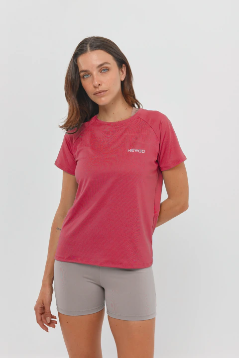 REMERA MESH RUBI