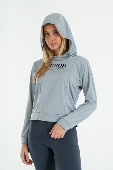 BUZO FLORIDA GRIS PERLA MELANGE