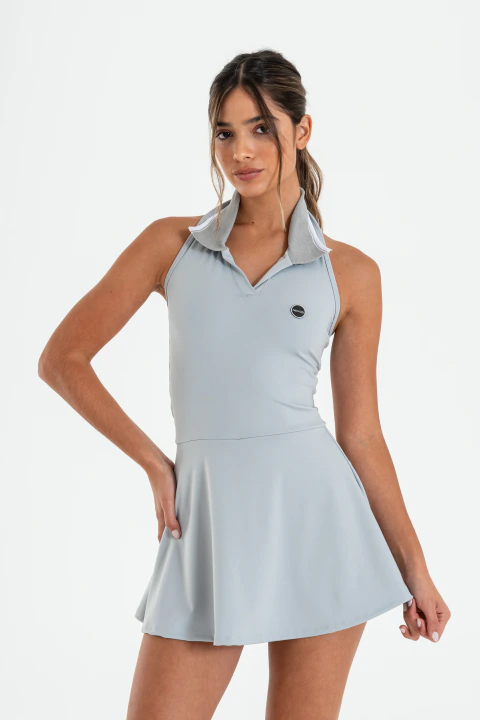 VESTIDO NEWOD GRIS