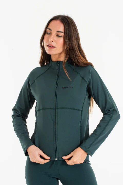 CAMPERA RUNNER VERDE PK
