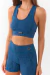 Top long snake azul - comprar online
