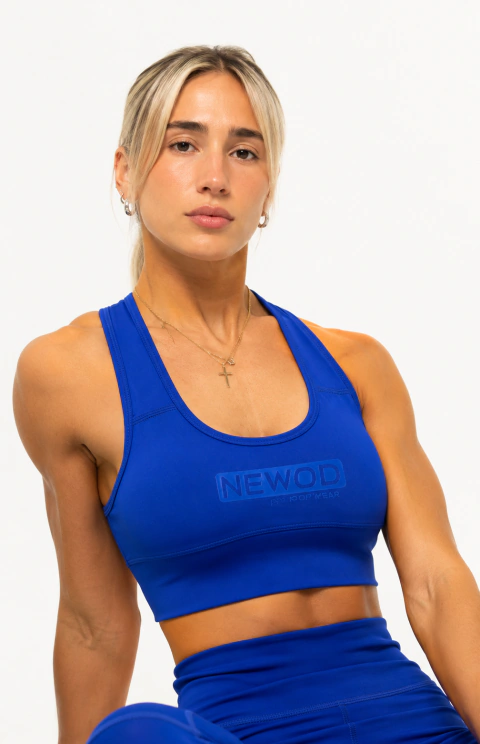 TOP LONG EFECTO AZUL NOCHE