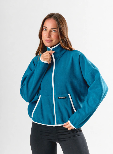 CAMPERA POLAR BOXY PETROLEO ENVIVADO
