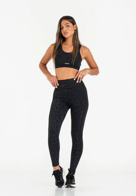CONJUNTO DUO PRINT NEGRO
