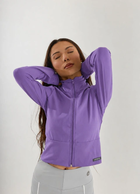 CAMPERA YOGA PURPURA