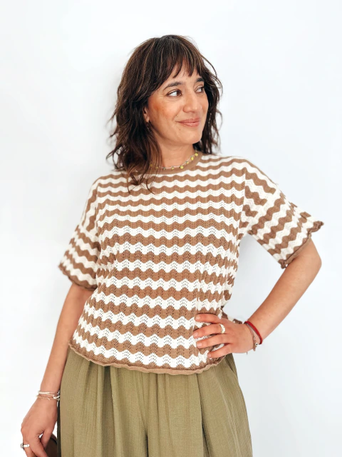 Remera tejida Rebecca