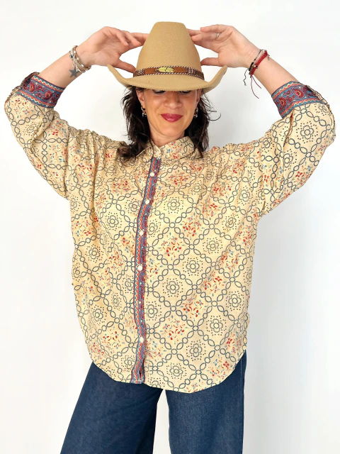 Camisa Ubud Gold