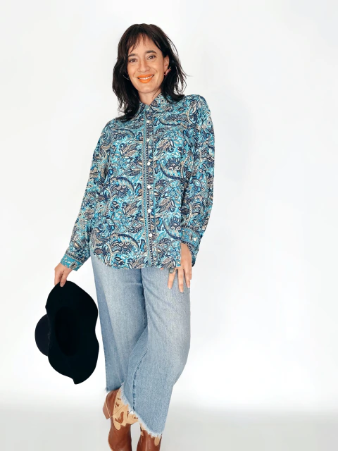 Camisa Ubud Gold