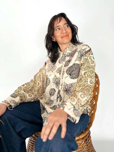 Camisa Ubud Gold