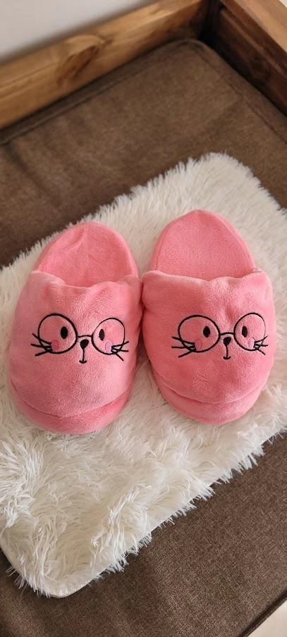 Pantuflas Gatito Rosa