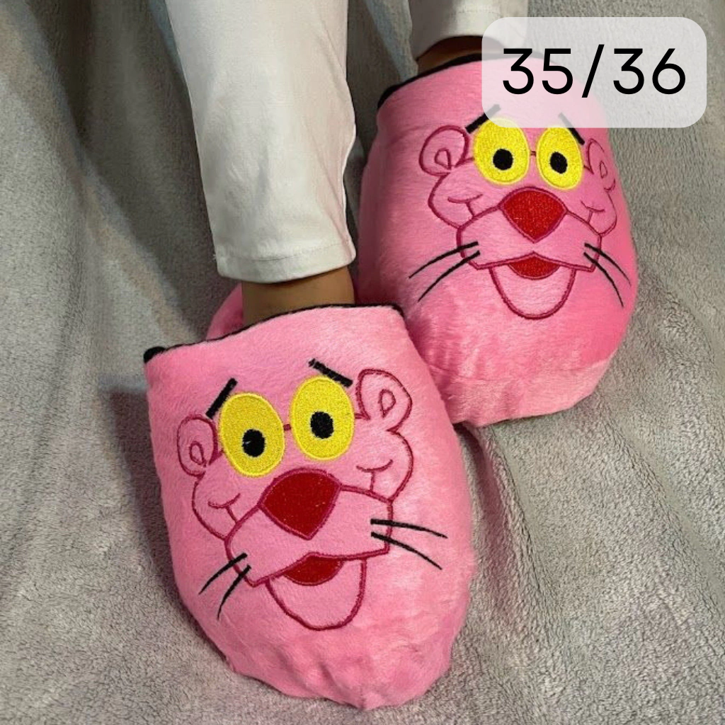Pantuflas Pantera Rosa