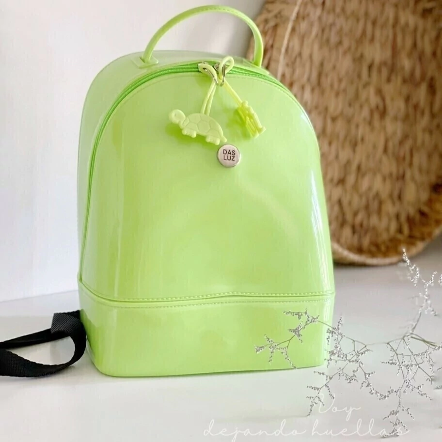 Mochila Barcelona Verde Lima