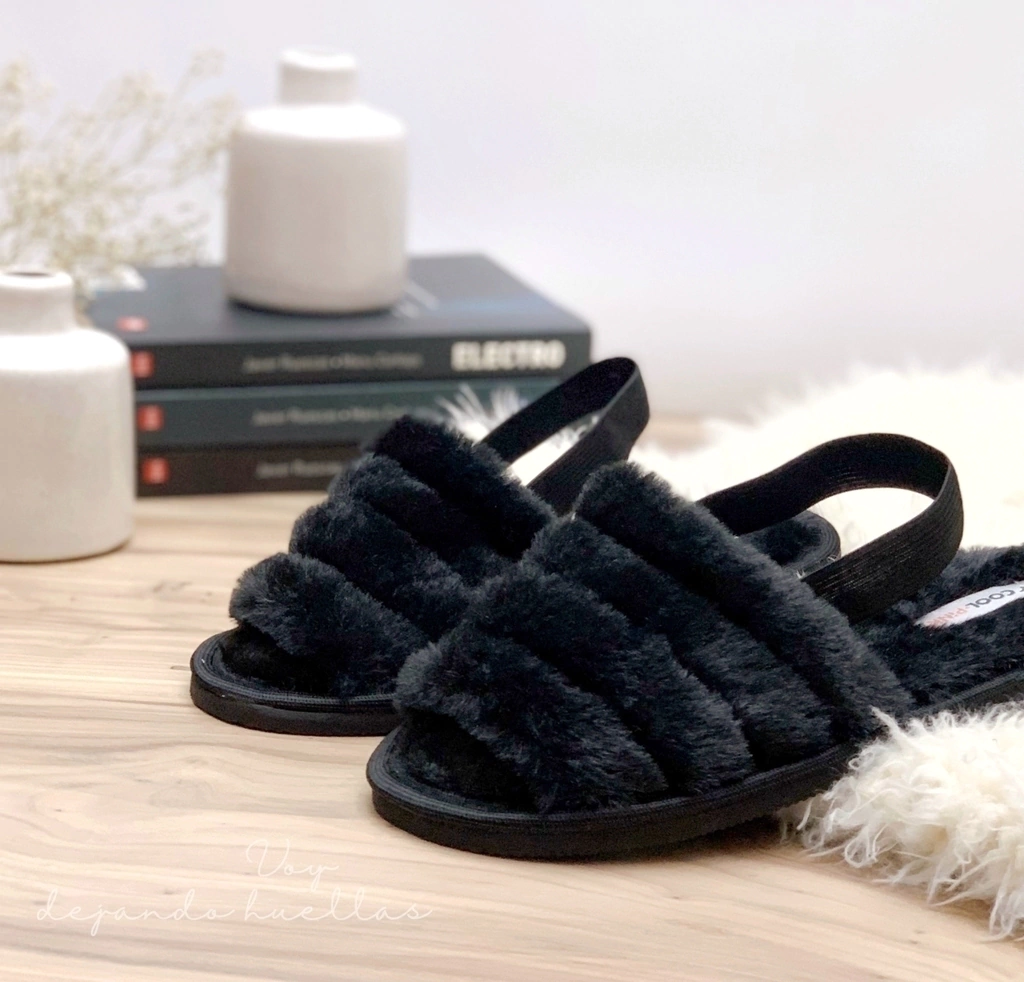 Pantuflas Mode Negra