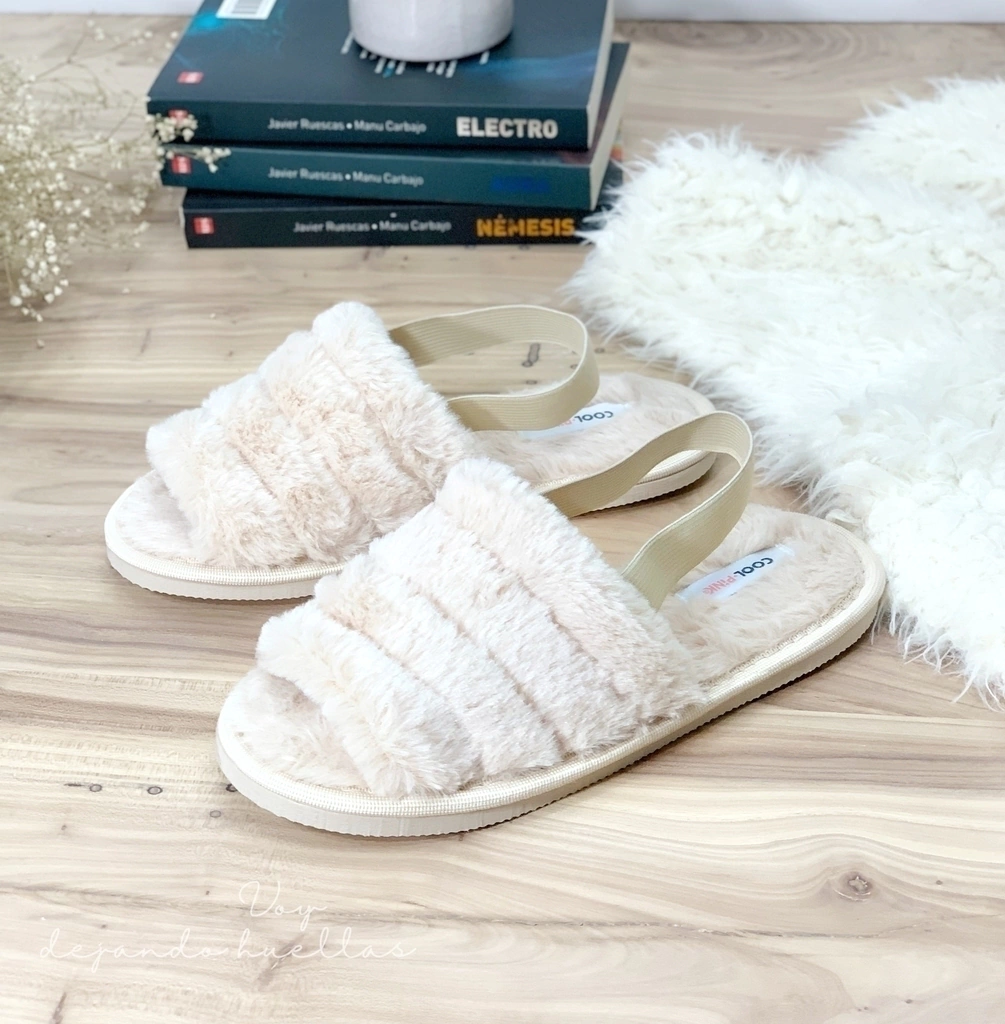 Pantuflas Mode Beige