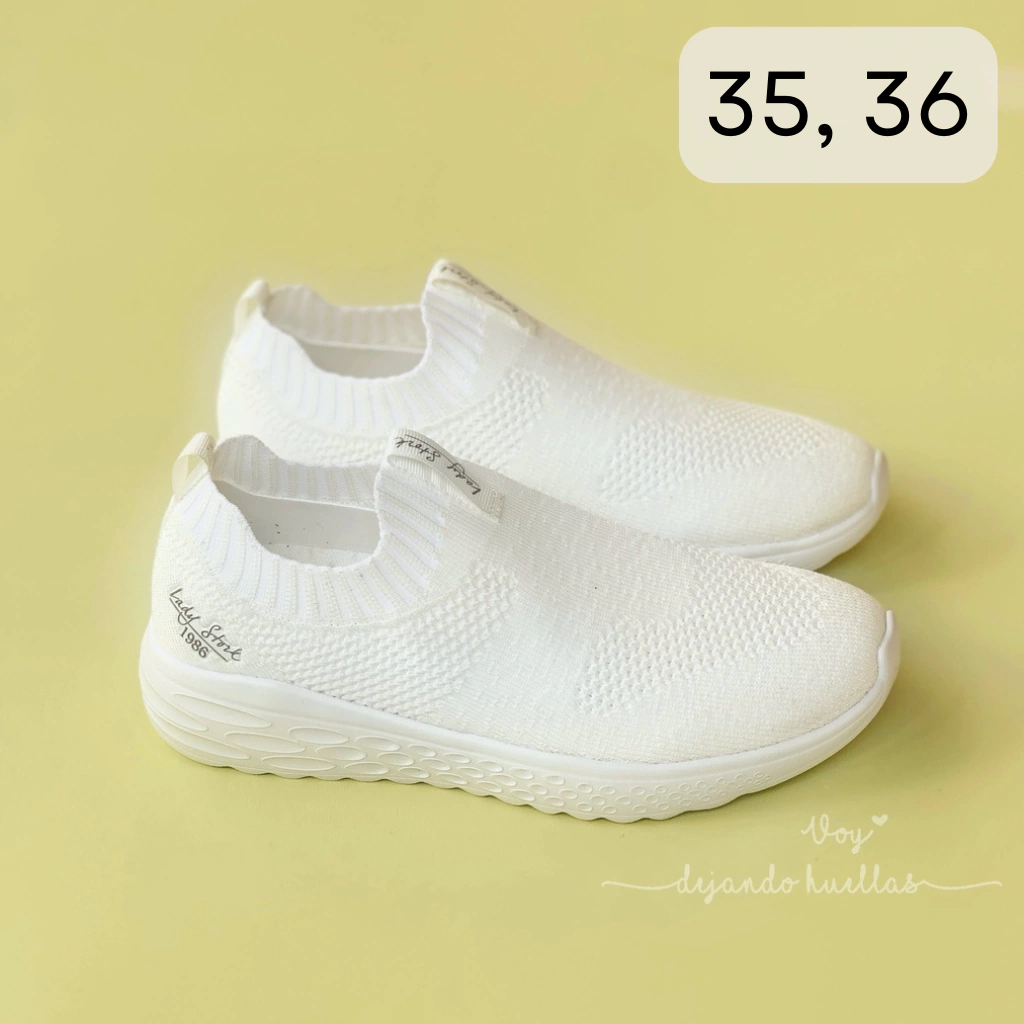 Zapatillas Constanza Blanca
