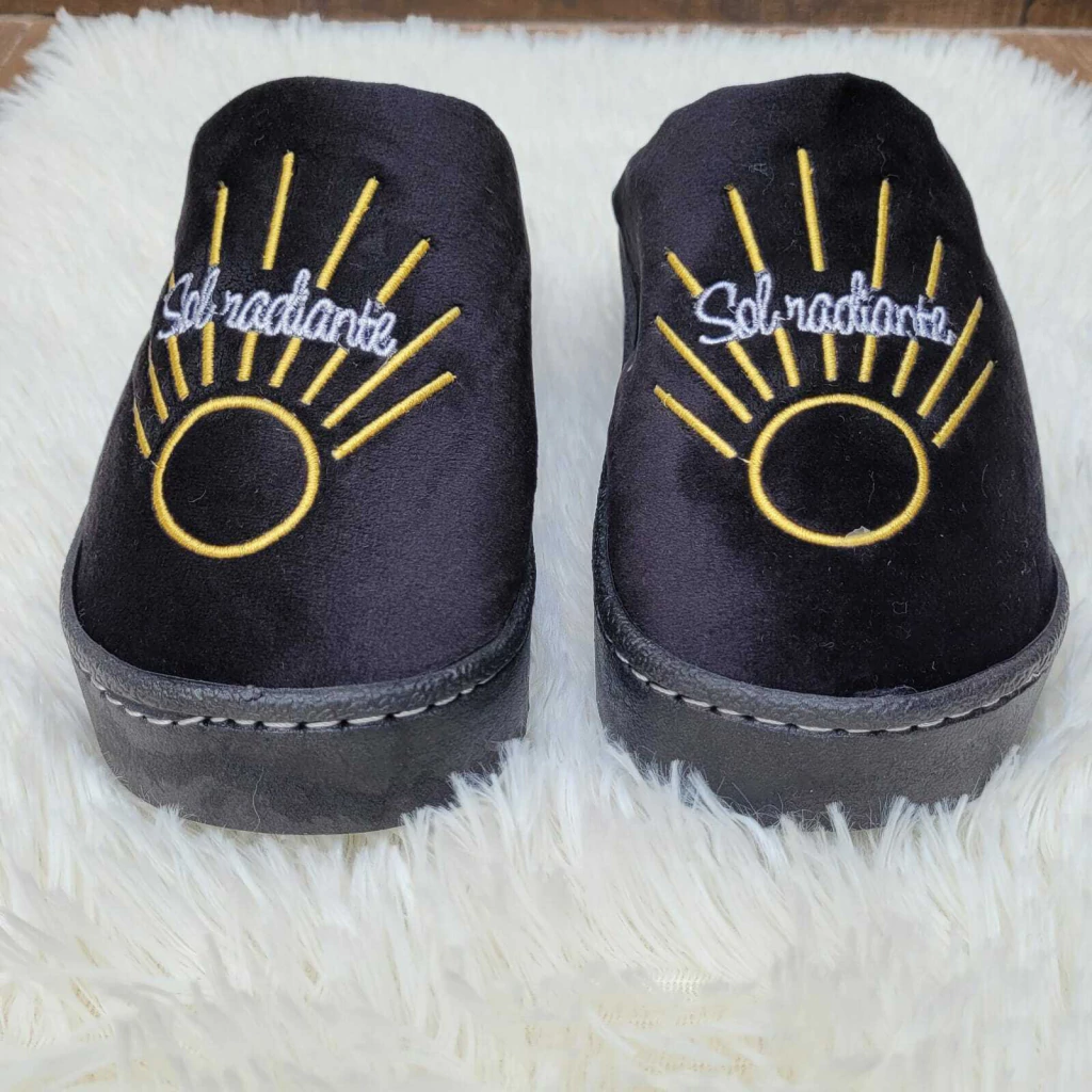Pantuflas Sol Radiante Con Corderito