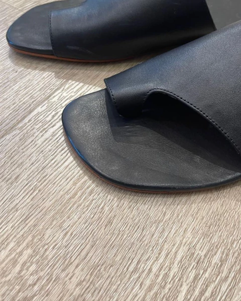 Sandalia Sahara - Cuero Negro